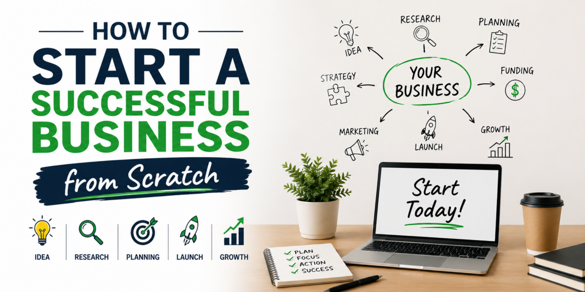 How to Start a Successful Business from Scratch