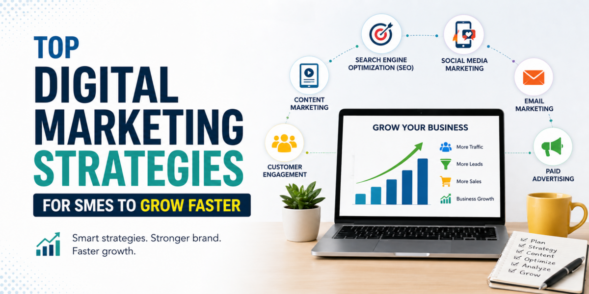 Top Digital Marketing Strategies for SMEs to Grow Faster